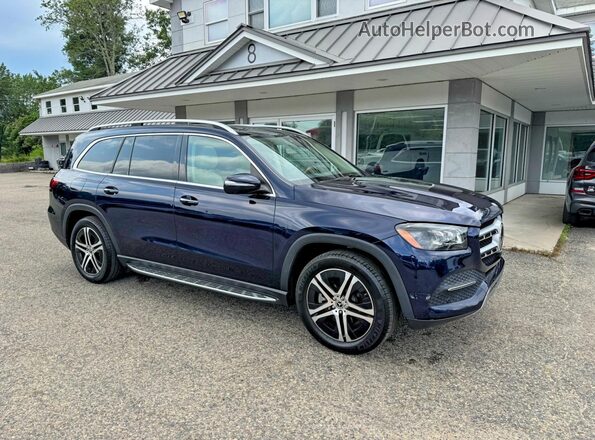 4JGFF5KE1LA104408 2020 MERCEDES-BENZ GLS-CLASS Blue Rear left