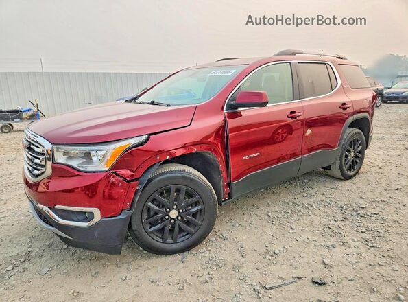 1GKKNMLS7JZ232210 2018 GMC ACADIA Красный Задняя левая четверть
