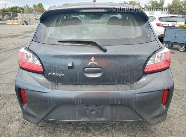 ML32AUHJXRH019361 2024 MITSUBISHI MIRAGE Gray წინა სალონის ხედი