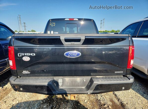 1FTEW1EF0GKE40290 2016 FORD F150 Black Սալոնի դիմացի տեսք