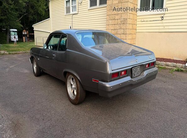 XXXX1Y27H4W142140 1974 CHEVROLET NOVA Серый Передняя правая четверть
