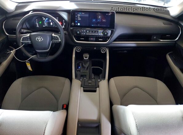 5TDACAB57SS041056 2025 TOYOTA ALL Blue ხელსაწყოთა პანელის ხედი