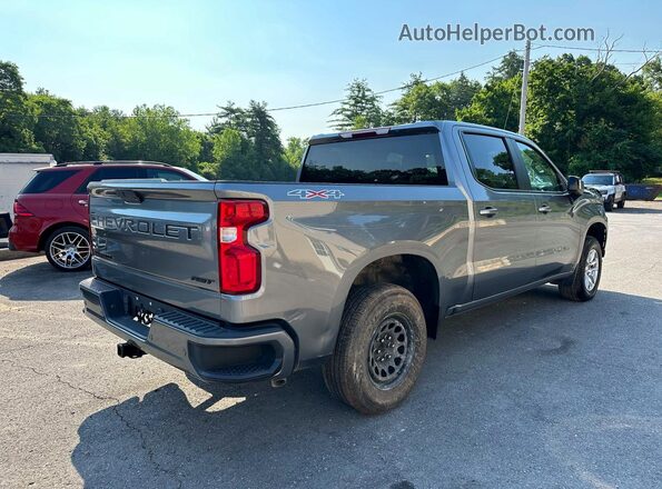 1GCUYEET2NZ192504 2022 CHEVROLET SILVERADO Silver Front right