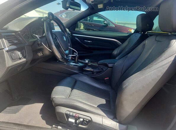 WBA3N7C51GK225750 2016 BMW 4 SERIES White Dashboard view