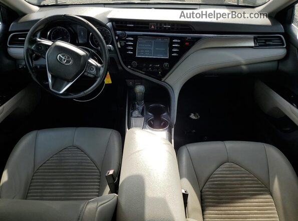 4T1B11HK2KU714978 2019 TOYOTA CAMRY Черный Вид щитка приборов