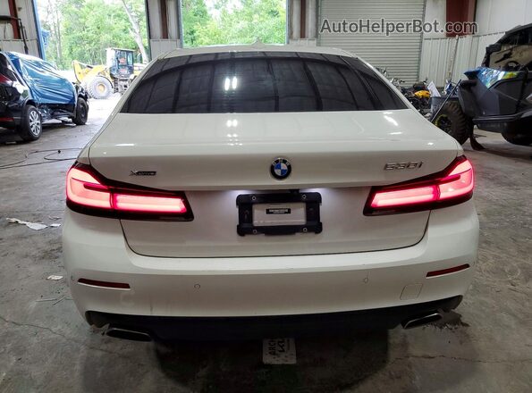 WBA13BJ04NWX83959 2022 BMW 5 SERIES White Սալոնի դիմացի տեսք