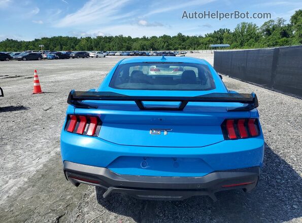 1FA6P8CF0R5417564 2024 FORD MUSTANG Blue Սալոնի դիմացի տեսք