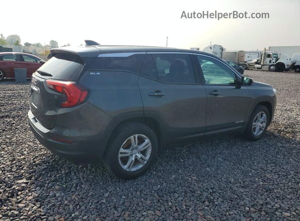 3GKALMEV2KL180678 2019 GMC TERRAIN Серый Передняя правая четверть