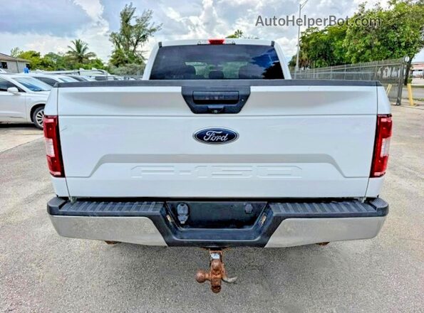 1FTFW1E52LFA00232 2020 FORD F150 White Vista interior delantera