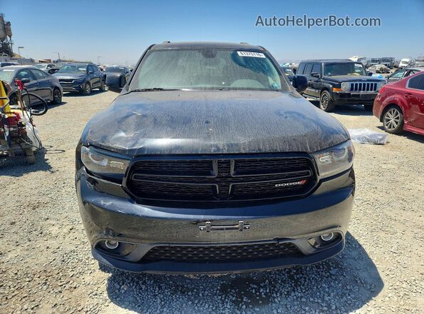 1C4RDJDG5HC860446 2017 DODGE DURANGO Black Вид ззаду