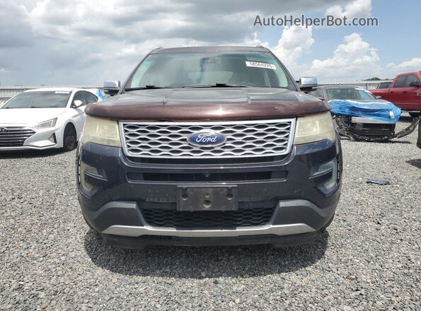 1FM5K8HT0HGA97650 2017 FORD EXPLORER Серый Вид сзади