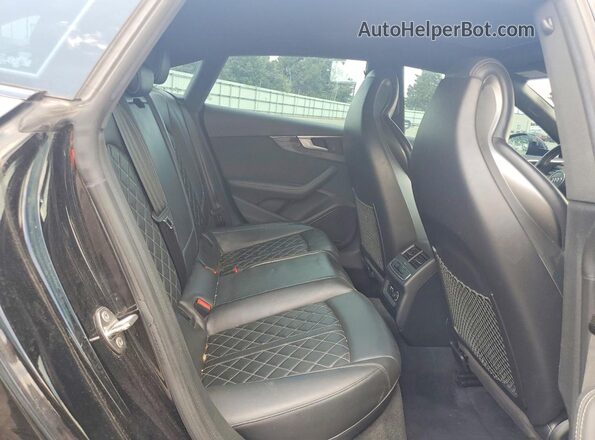 WAUB4CF58KA093832 2019 AUDI S5 Black Вид задньої частини салону