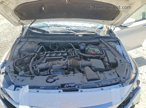 1HGCV1F40KA028362 2019 HONDA ACCORD White ძრავის განყოფილების ხედი