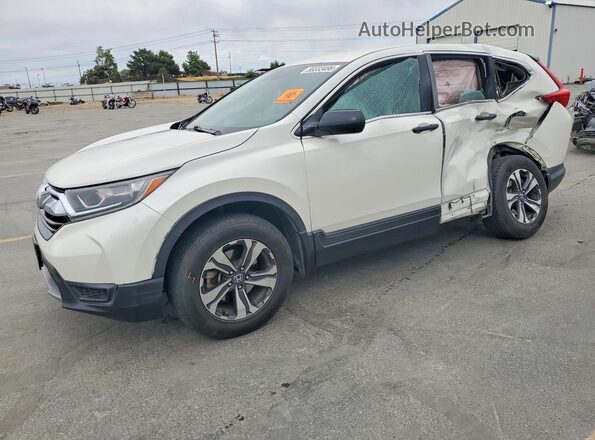 2HKRW6H38JH230638 2018 HONDA CR-V White Rear left