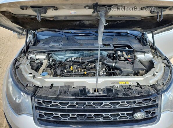 SALCP2BG2HH650145 2017 LAND ROVER DISCOVERY Silver Вид наклейки з VIN-кодом