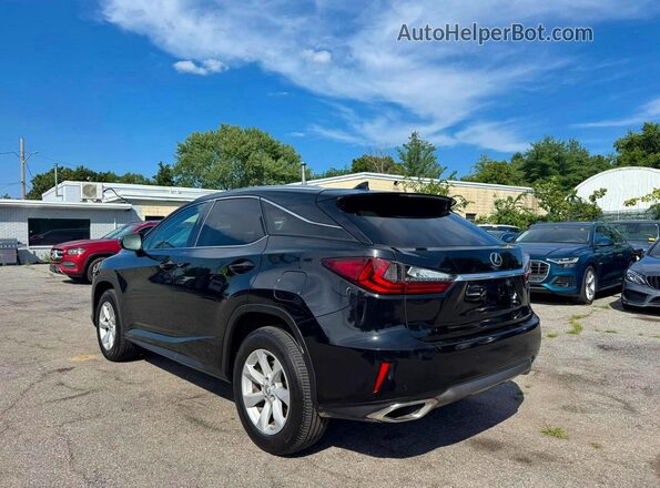 2T2BZMCAXGC049275 2016 LEXUS RX 350 Черный Задняя правая четверть
