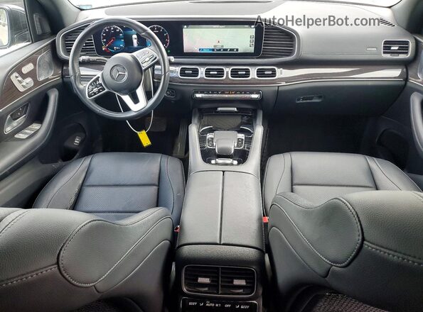 4JGFF5KE3LA265584 2020 MERCEDES-BENZ GLS Black ხელსაწყოთა პანელის ხედი