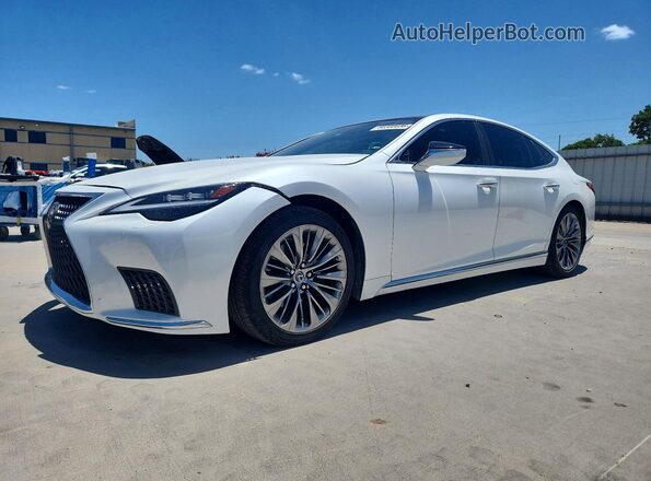 JTHD51FF5N5017163 2022 LEXUS LS White Հետևի ձախ