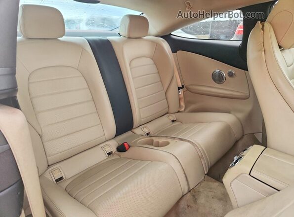 WDDWJ4JB9HF326201 2017 MERCEDES-BENZ C Blue Սալոնի հետևի տեսք