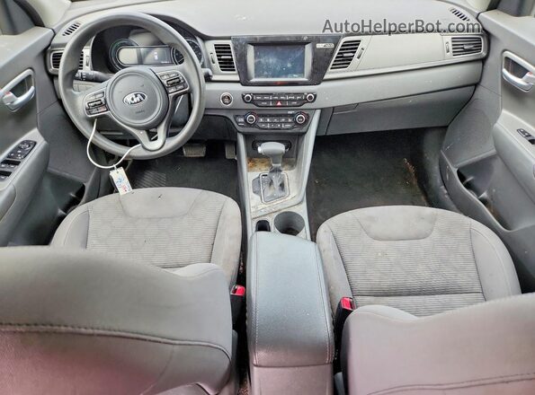 KNDCB3LC7K5245558 2019 KIA NIRO Черный Вид щитка приборов