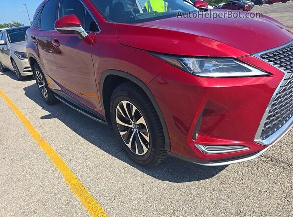 2T2AZMDA7LC212209 2020 LEXUS RX 350 Red Rear left