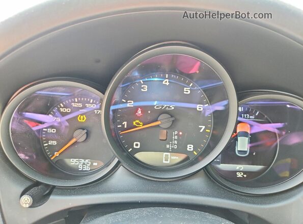 WP1AG2A5XJLB65008 2018 PORSCHE MACAN White Հետևի նստատեղերի տեսք
