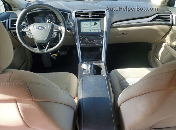3FA6P0HD6JR185806 2018 FORD FUSION Gold Widok zestawu wskaźników