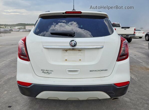 KL4CJASB8HB017511 2017 BUICK ENCORE White Вид салону спереду