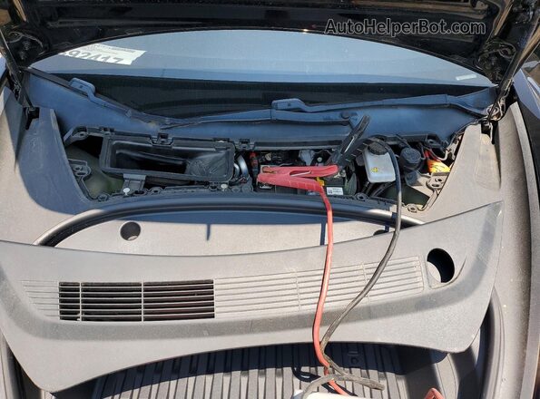5YJ3E1EA2MF856560 2021 TESLA MODEL Black Vista del compartimento del motor