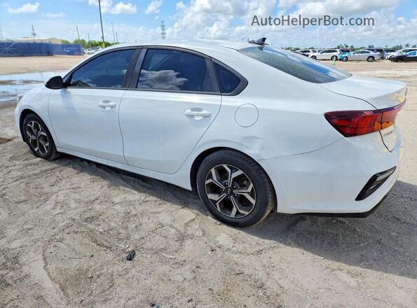 3KPF24AD4KE007167 2019 KIA FORTE White Tył prawy