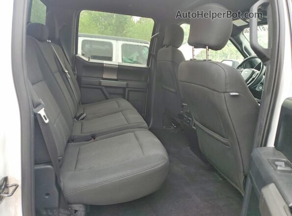 1FTEW1EG4HFB95299 2017 FORD F150 White Widok wnętrza z tyłu