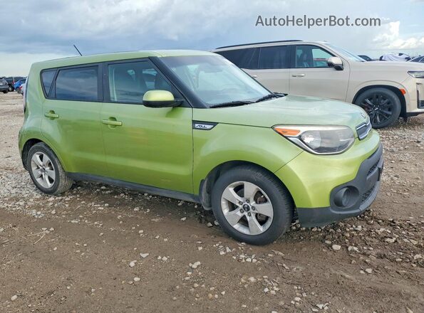 KNDJN2A25J7892627 2018 KIA SOUL Green Vista frontal