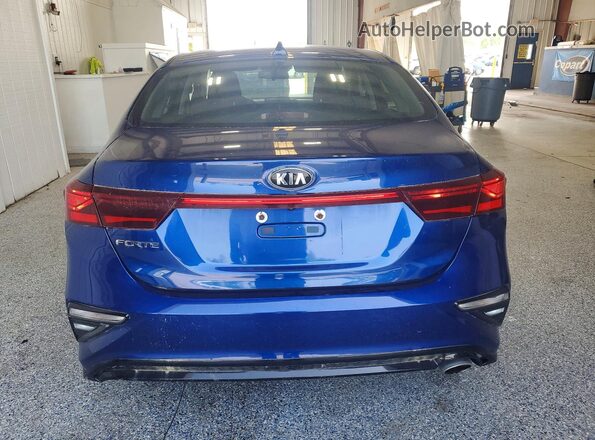 3KPF24AD9KE032260 2019 KIA FORTE Blue Vista interior delantera