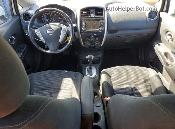 3N1CE2CP1GL377732 2016 NISSAN VERSA White Вид щитка приладів