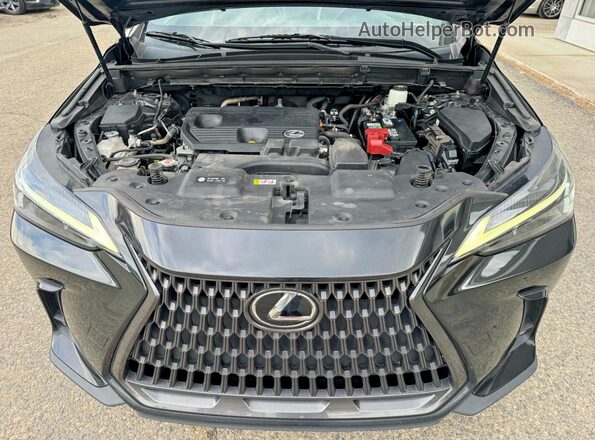 JTJADCAZ5N2001984 2022 LEXUS NX Черный Вид салона спереди