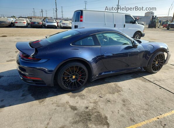 WP0AB2A9XLS227616 2020 PORSCHE 911 Blue Przód prawy