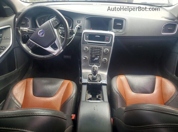 YV4612HK8G1019258 2016 VOLVO V60 Черный Вид щитка приборов