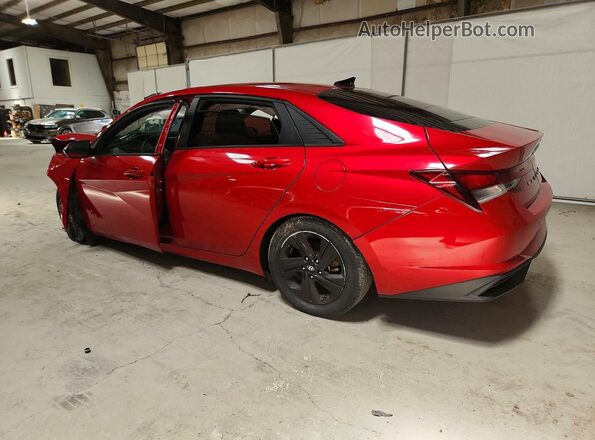5NPLM4AG7MH000896 2021 HYUNDAI ELANTRA Red Rear right