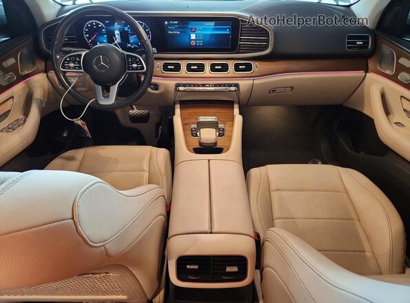 4JGFB4KB4LA059766 2020 MERCEDES-BENZ GLE Silver Вид щитка приладів