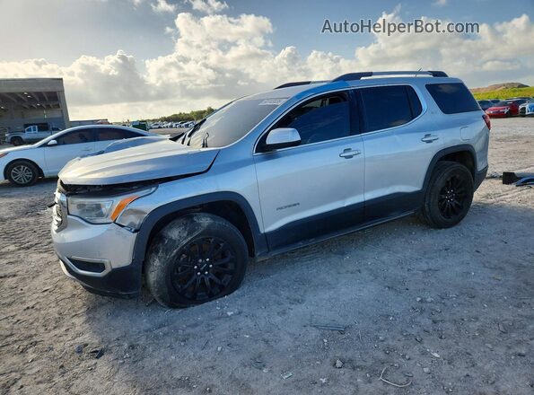 1GKKNMLS6HZ156635 2017 GMC ACADIA Silver Tył lewy
