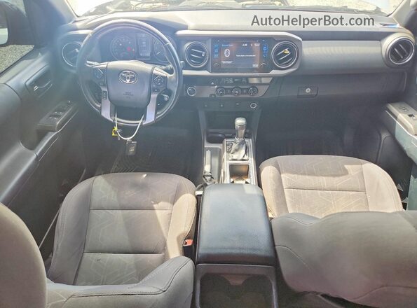 3TMBZ5DN7HM007313 2017 TOYOTA TACOMA Серый Вид щитка приборов