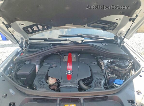 4JGED6EB3JA095586 2018 MERCEDES-BENZ GLE Silver Vista de la etiqueta del VIN