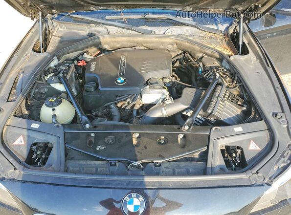 WBA5A5C50GG348287 2016 BMW 5 SERIES Черный Вид подкапотного пространства