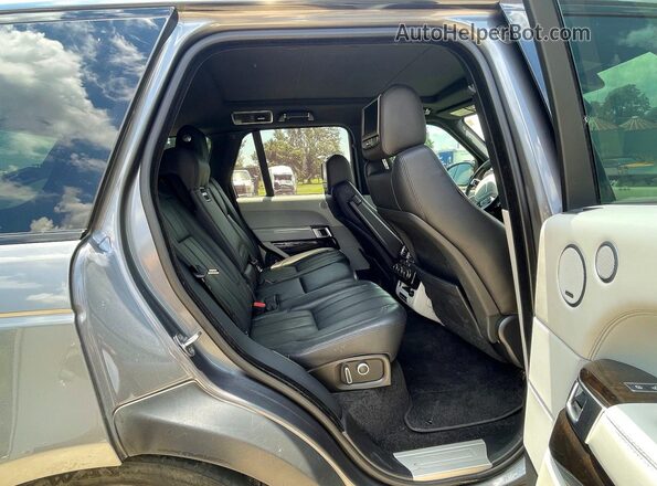 SALGS2EF9GA267801 2016 LAND ROVER RANGE Gray Սալոնի դիմացի տեսք