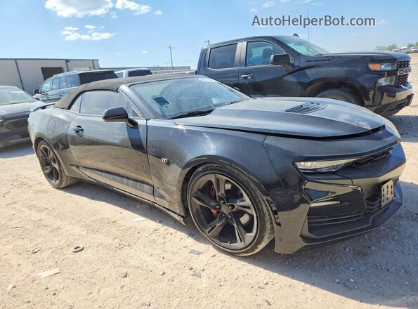 1G1FH3D75K0143629 2019 CHEVROLET CAMARO Black Вид спереду