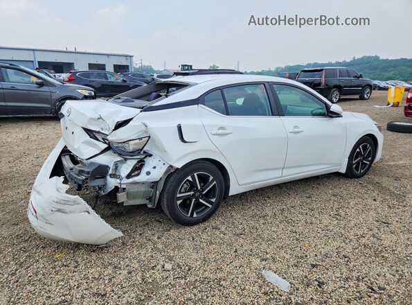 3N1AB8CV1RY209225 2024 NISSAN SENTRA Белый Передняя правая четверть