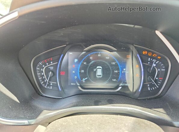 5NMS53AA9KH045976 2019 HYUNDAI SANTA Blue Հետևի նստատեղերի տեսք