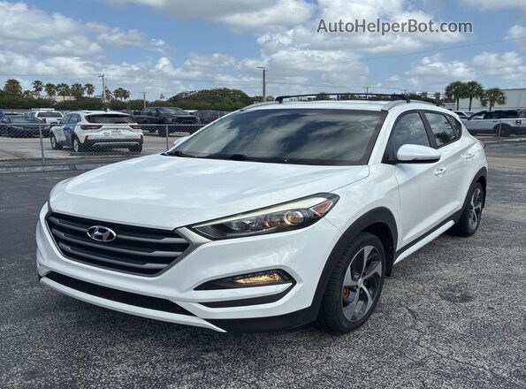 KM8J33A25HU513628 2017 HYUNDAI TUCSON White უკანა მარჯვენა