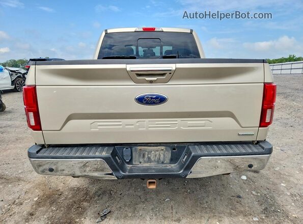 1FTEW1EG7JKC06633 2018 FORD F150 Gold Front interior view