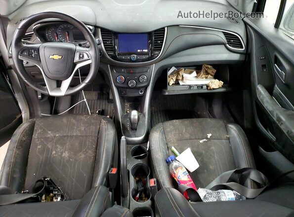 KL7CJLSB6MB327925 2021 CHEVROLET TRAX White Vista del cuadro de instrumentos